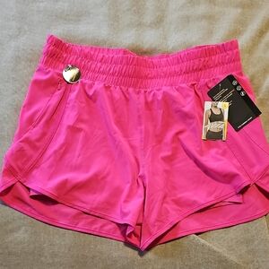 Avia Pink Athletic Shorts Lightweight Moisture-Wicking
